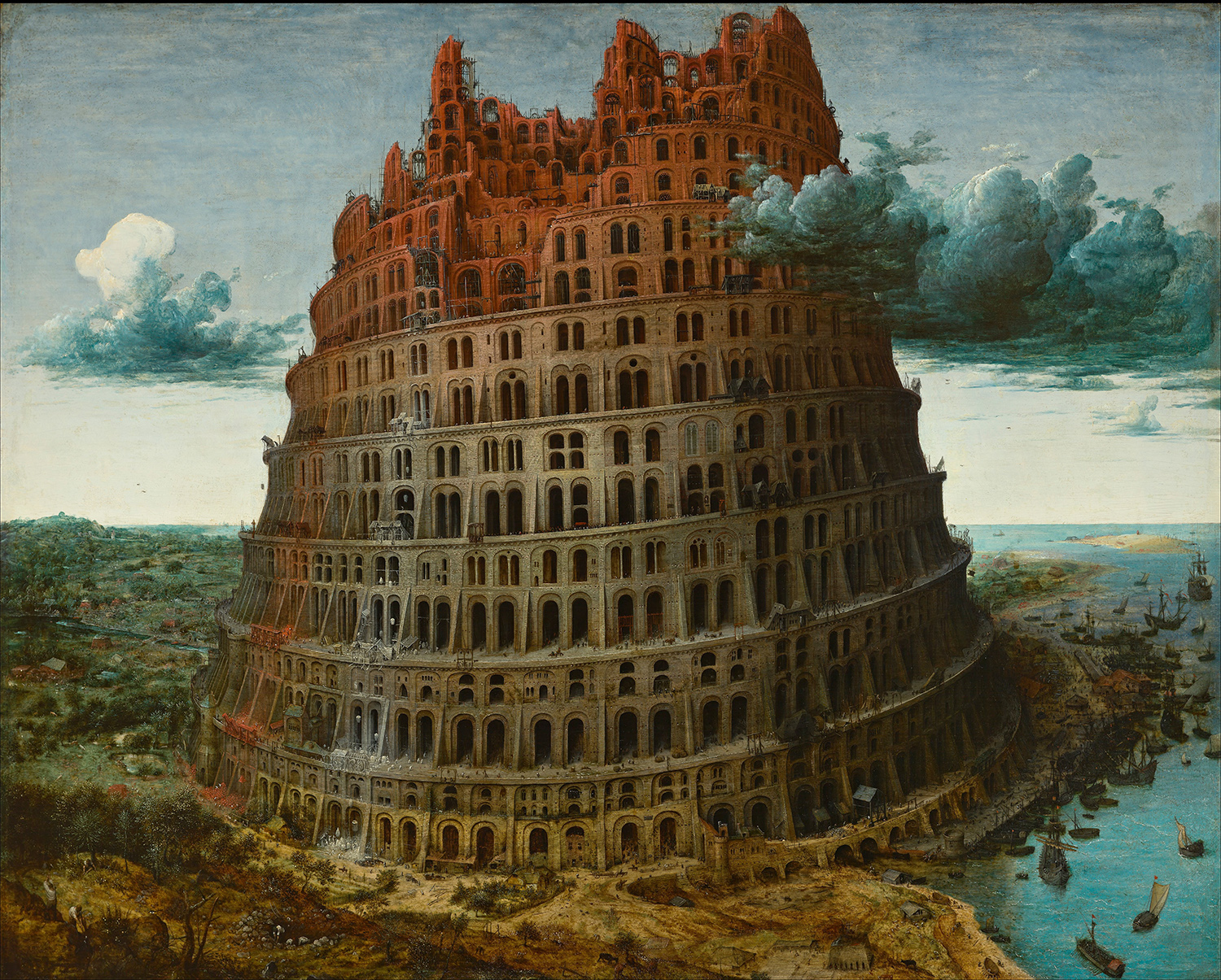 Pieter Bruegel the Elder The Tower of Babel (Rotterdam)