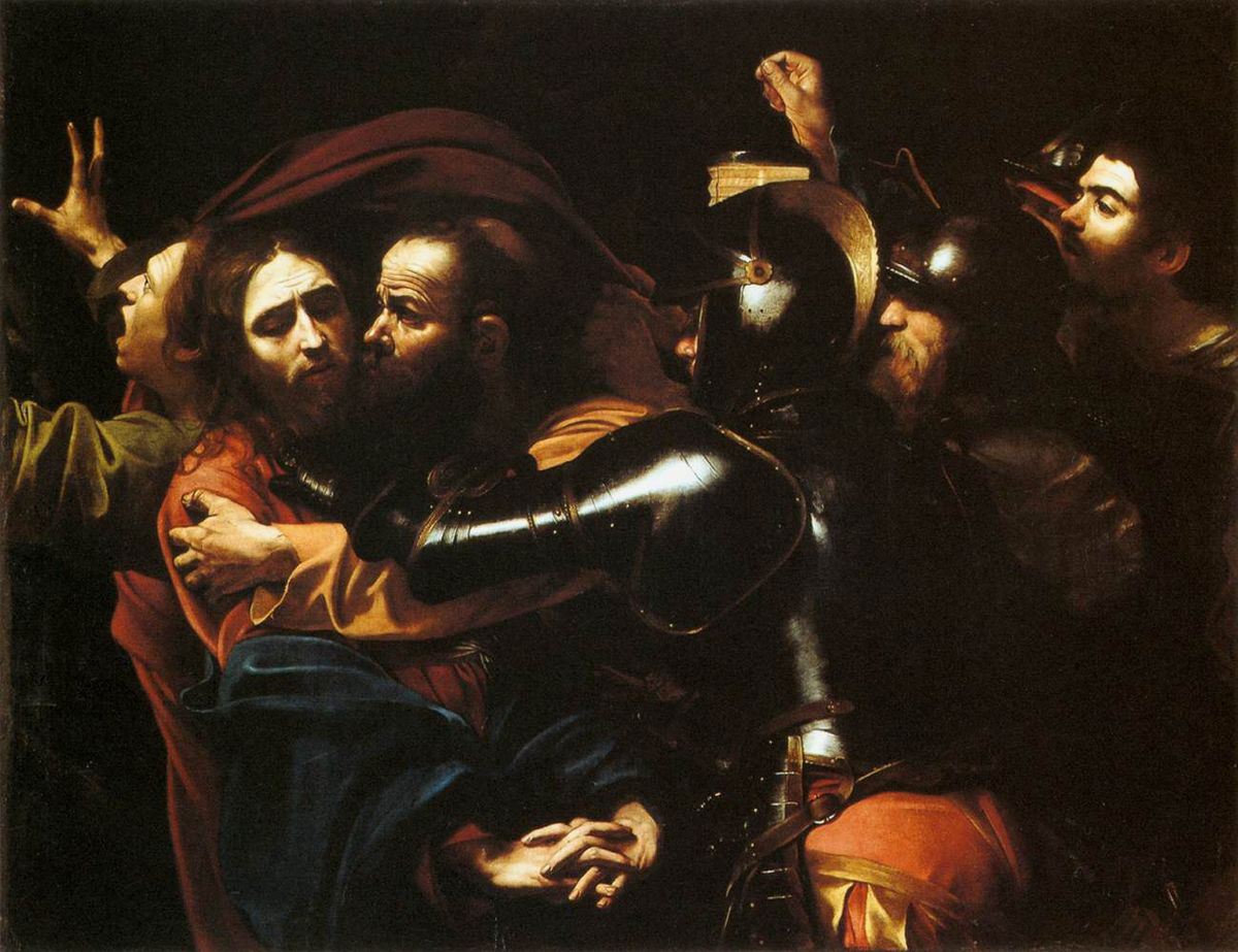14 Caravaggio_-_Taking_of_Christ_-_Dublin
